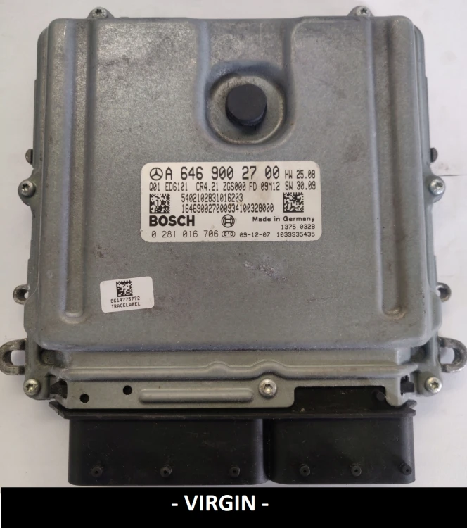 A6469002700 0281016706 engine ECU Mercedes-Benz 2.2 CDI OM646 Virgin Vito W639