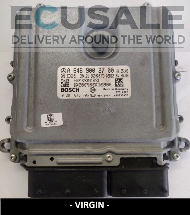 ECU 0281016706 A6469002700 MERCEDES CENTRALINA