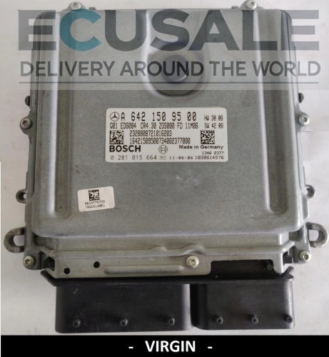 ECU A6421509500 0281015664 VIrgin mercedes