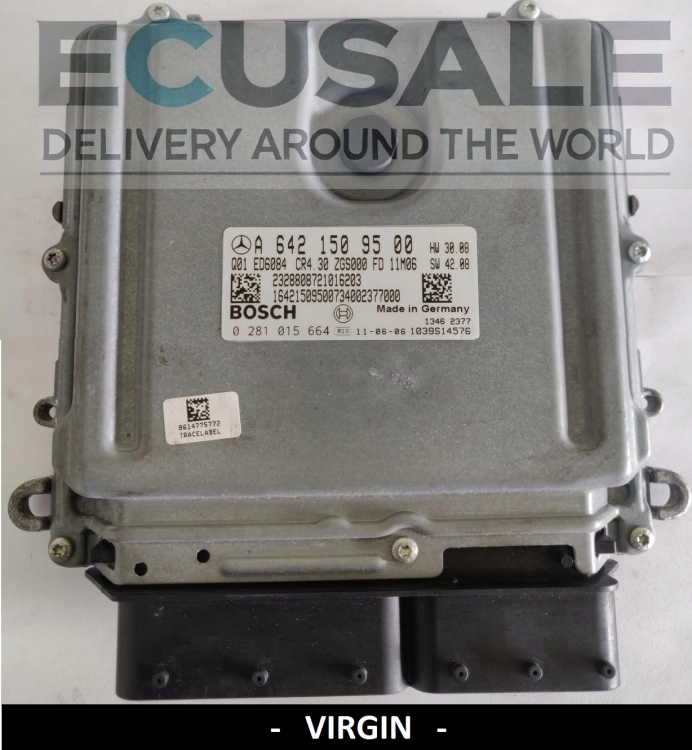 ECU A6421509500 0281015664 VIrgin mercedes CENTRALINA