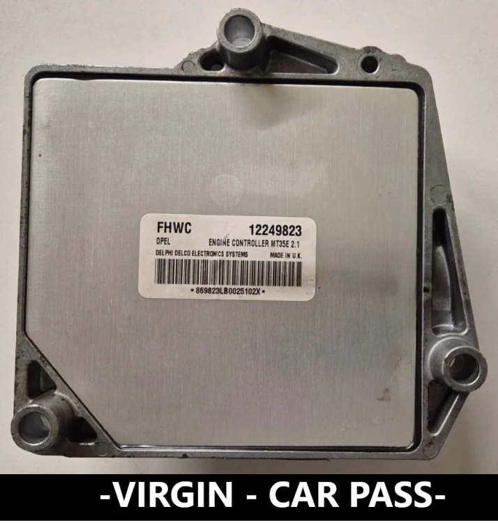 12249823 FHWC engine control unit Delphi MT35E Opel Meriva A 1.6 Virgin