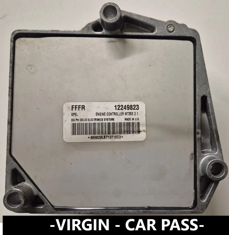 12249823 FFFR engine control unit Delphi MT35E Opel Meriva A 1.6 Virgin