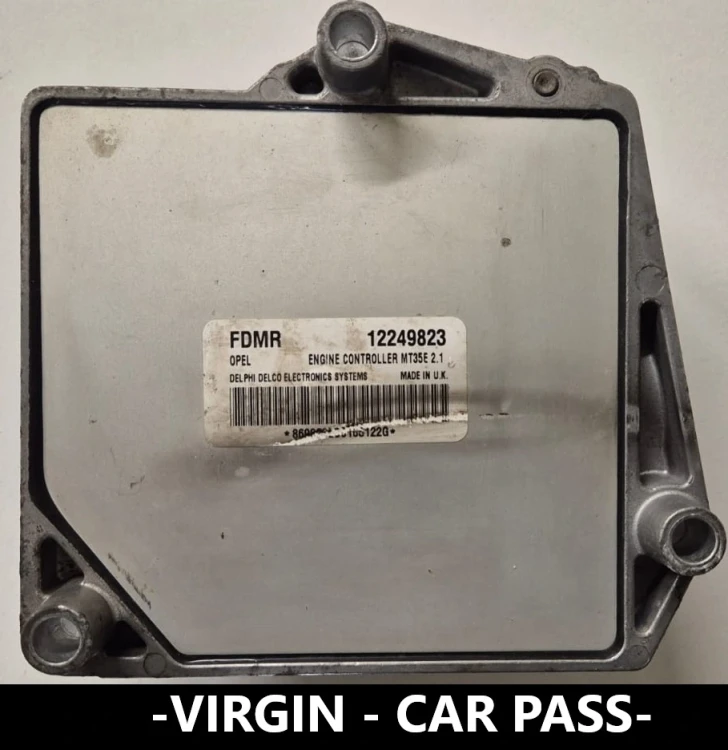 12249823 FDMR engine control unit Delphi MT35E Opel Meriva A 1.6 Virgin