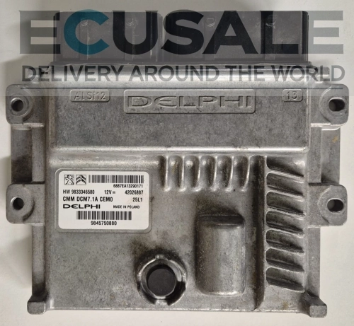 ecu 9845750880 / 42026887 CENTRALINA DO MOTOR