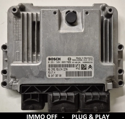 centralita de motor IMMO OFF 0261S04008 MEV17.4