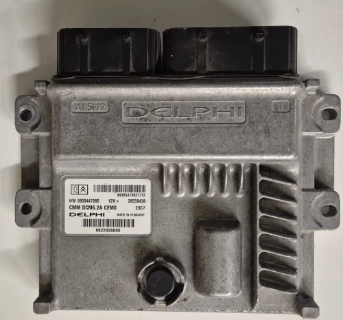 28559438 9822456680 engine control unit Delphi DCM6.2A Peugeot Citroën IMMO OFF