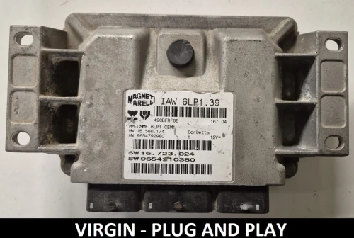 9654210380 engine control unit Magneti Marelli IAW 6LP1.39 Peugeot Citroën Virgin