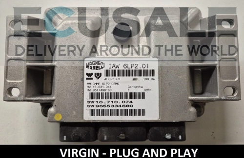 Calculateur moteur citroen IAW6LP2.01 9655334680 9647498180.webp