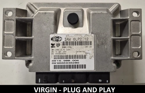 9665936280 9664339980 engine control unit Magneti Marelli IAW 6LP2.12 Peugeot Citroën Virgin