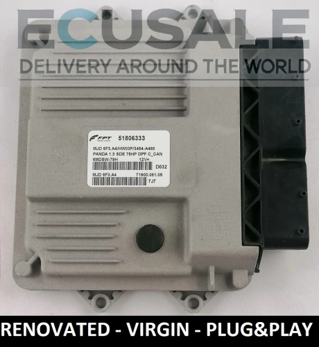 Odnowiony Sterownik silnika MJD 6F3.A4 51806333  gotowy do uzycia bez programowania