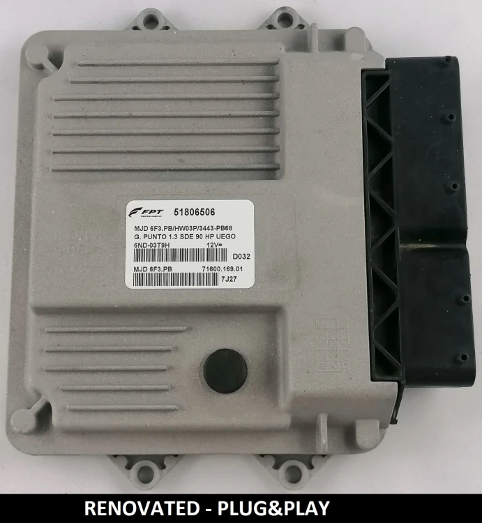 51806506 MJD 6F3.PB Fiat 1.3 Multijet engine control unit