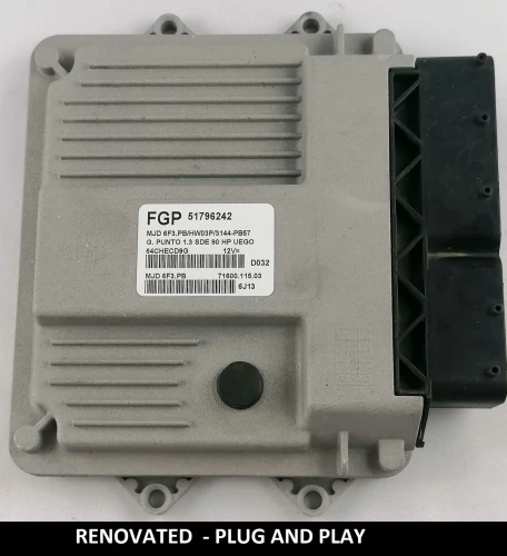 51796242 MJD 6F3.PB Fiat 1.3 Multijet engine control unit