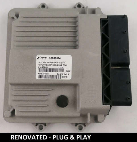 51862574 MJD 6F3.G1 centralina do motor Fiat 1.3 Multijet