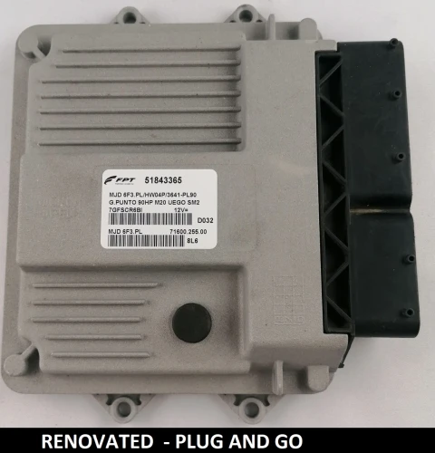 51843365 MJD 6F3.PL Fiat 1.3 Multijet engine control unit