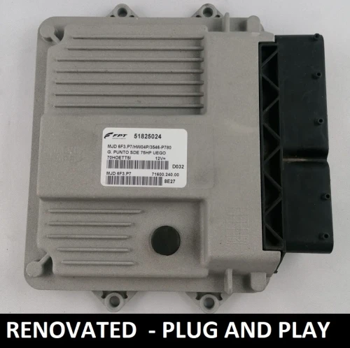 51825024 MJD 6F3.P7 Fiat Grande Punto 1.3 Multijet engine control unit