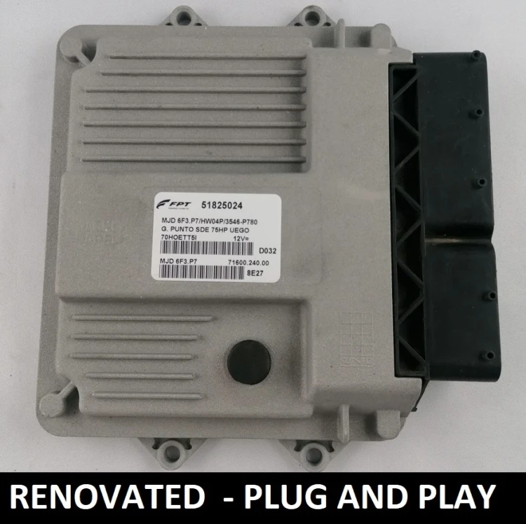 51825024 MJD 6F3.P7 Fiat Grande Punto 1.3 Multijet engine control unit