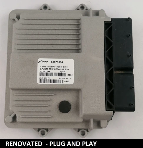 51871694 MJD 6F3.G2 centralina motore Fiat 1.3 Multijet