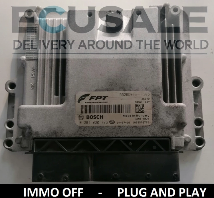 centralina motore 0281030776 55265015 fiat doblo opel combo 1.6 virgin immo off