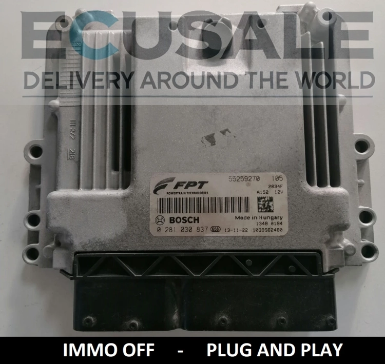 Ecu Engine controller FIAT 0281030837 55259270
