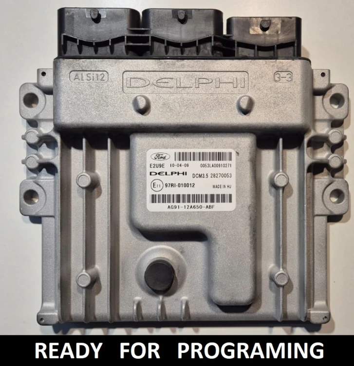 AG91-12A650-ABF 28270053 Ford 2.0 TDCi engine control unit Delphi DCM3.5