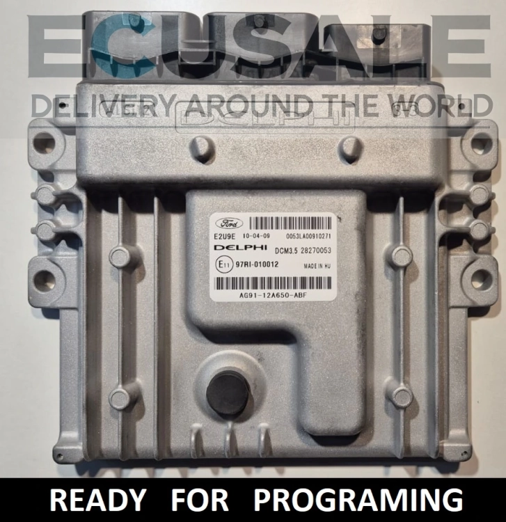 centralina do motor FORD 28270053 AG91-12A650-ABF DCM3.5