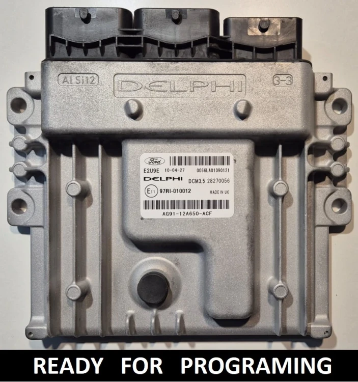 AG91-12A650-ACF 28270056 Ford 2.0 TDCi engine control unit Delphi DCM3.5
