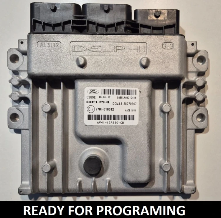 AV41-12A650-CD 28270867 sterownik silnika Ford 2.0 TDCi Delphi DCM3.5