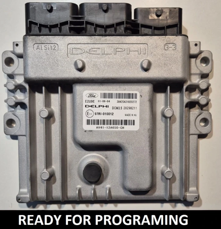 AV41-12A650-CH 28298211 Ford 2.0 TDCi engine control unit Delphi DCM3.5