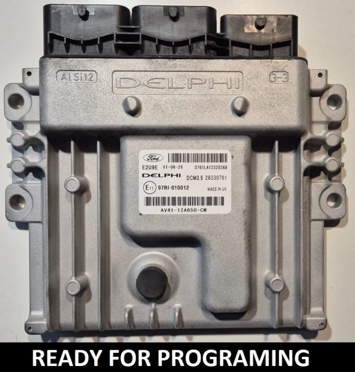 AV41-12A650-CM 28330761 Ford 2.0 TDCi engine control unit Delphi DCM3.5