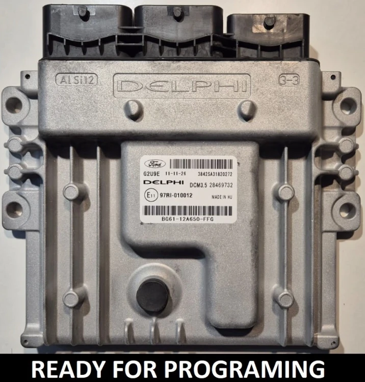 BG61-12A650-FFG 28469732 Ford 2.0 TDCi engine control unit Delphi DCM3.5
