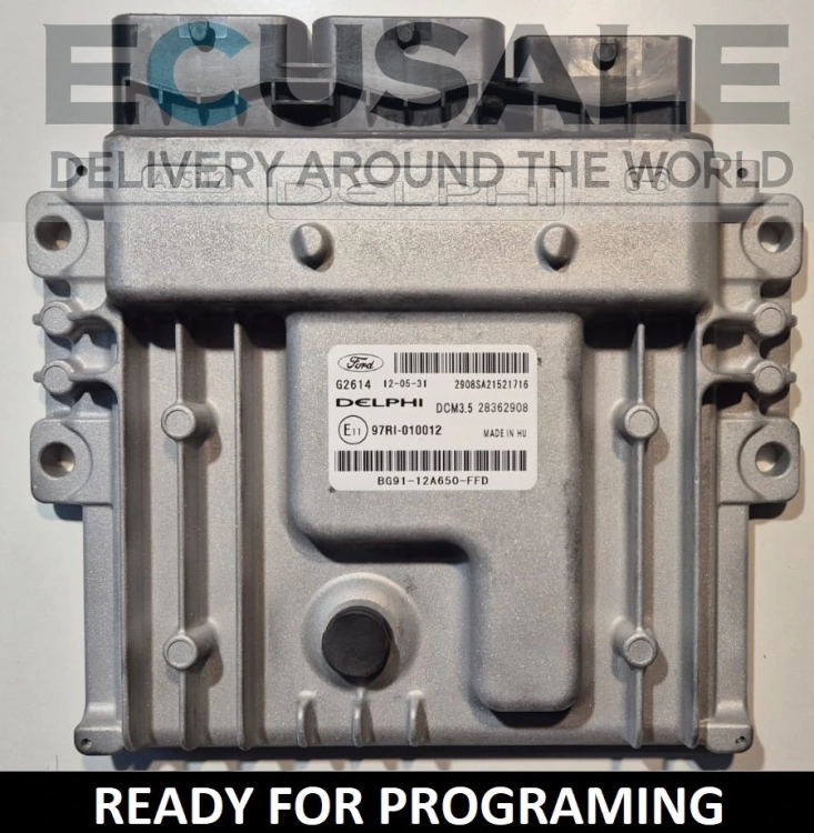 ECU ENGINE BG91-12A650-FFD 28362908 DCM3.5 FORD