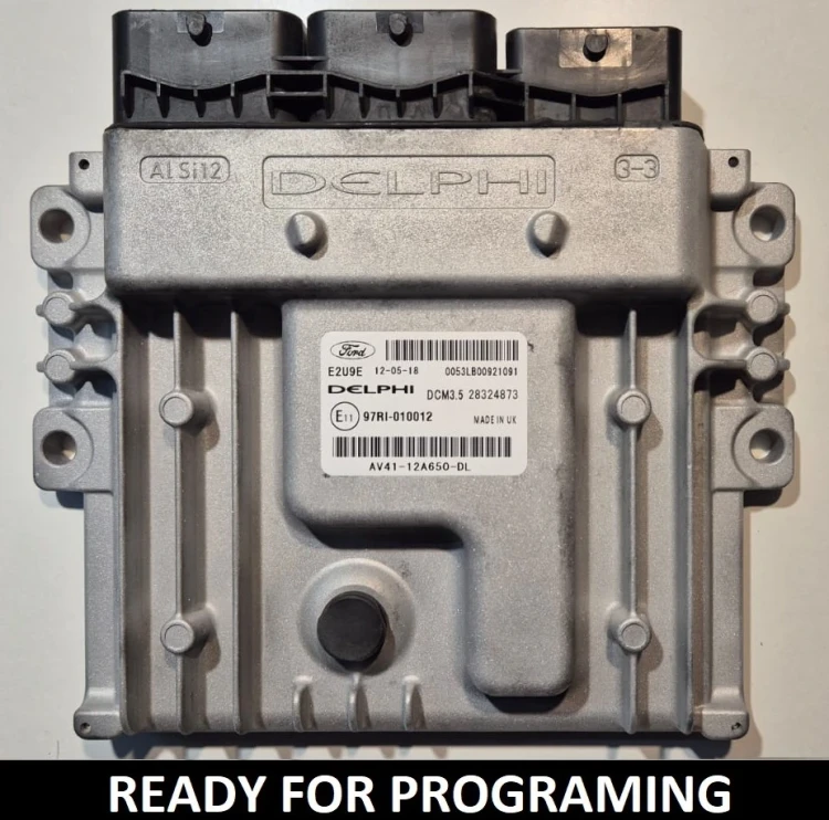 AV41-12A650-DL 28324873 Ford 2.0 TDCi engine control unit Delphi DCM3.5