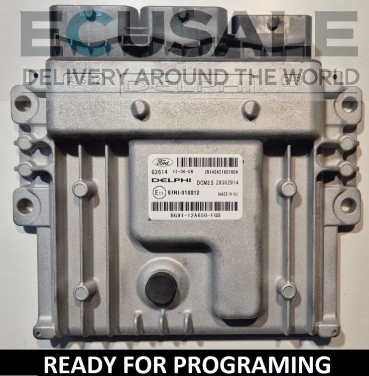 ECU ENGINE BG91-12A650-FGD 28362914 DCM3.5 FORD