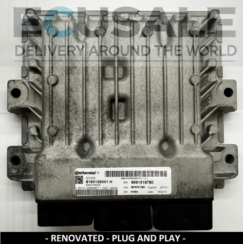 centralita de motor ecu SID208 S180129001H DUCATO JUMPER BOXER 9691519780