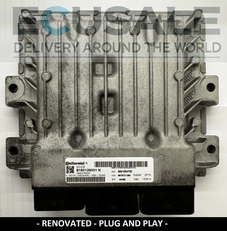 MOTORSTEUERGERÄT  ECU SID208 S180129001N DUCATO