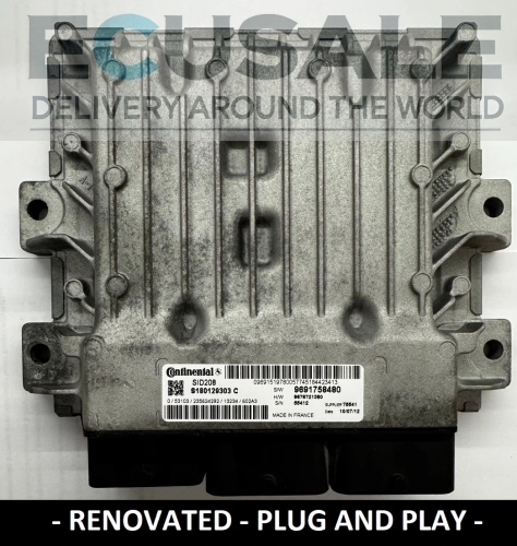 ecu SID208 S180129303C DUCATO JUMPER BOXER 9691758480 Centralina del Motore