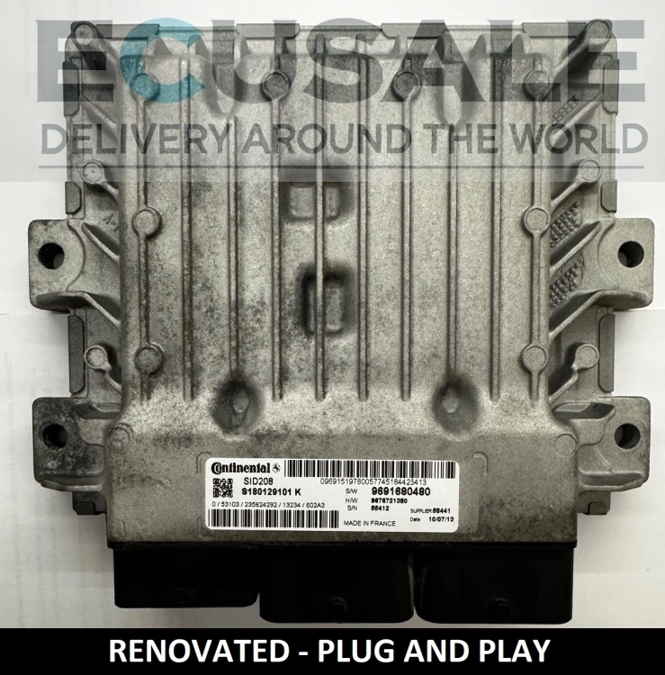 Centralina do Motor ecu S180129101K JUMPER BOXER 9691680480 DUCATO