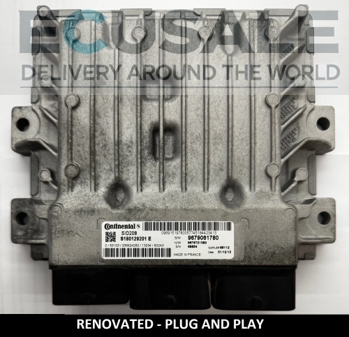 ecu SID208 S180129201E DUCATO JUMPER BOXER 9679061780 Centralita de Motor