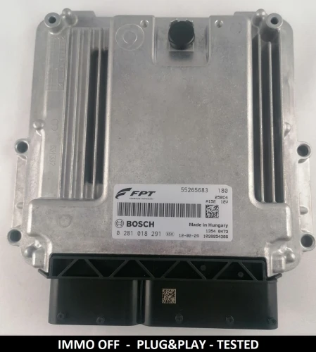 55265683 0281018291 sterownik silnika Bosch Fiat Ducato 3.0