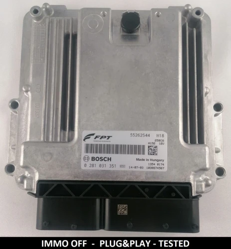 55262544 0281031351 Bosch engine control unit Fiat Ducato 3.0