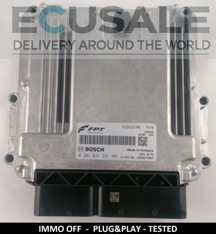 ECU Engine controller 55262544 0281031351  DUCATO PLUG AND PLAY