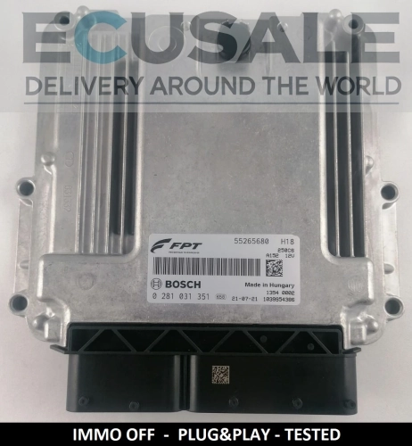 centralina motore 55265680 0281031351  FIAT DUCATO PLUG AND PLAY