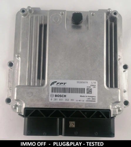 55265679 0281031352 centralina do motor Bosch Fiat Ducato 3.0