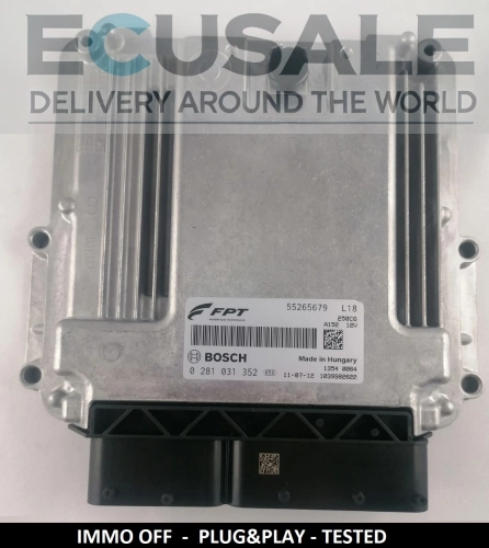 Calculateur moteur 55265679 0281031352  DUCATO PLUG AND PLAY .webp