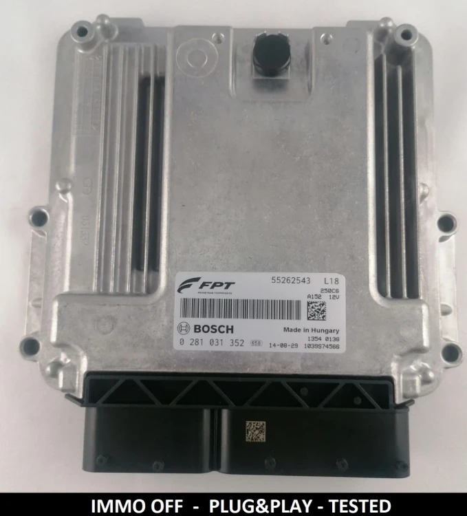 55262543 0281031352 Fiat Ducato 3.0 engine ECU
