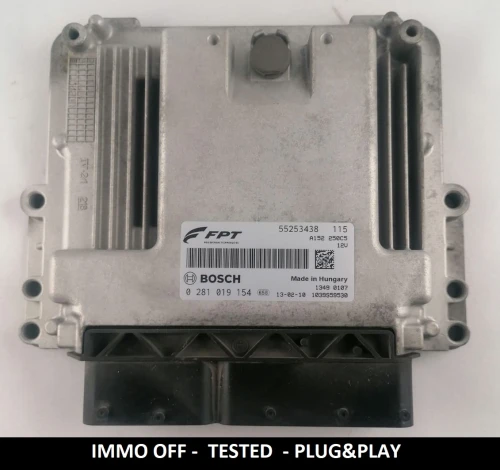 55253438 0281019154 centralina do motor Bosch Fiat Ducato 2.0