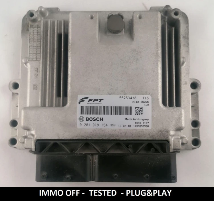 55253438 0281019154 sterownik silnika Bosch Fiat Ducato 2.0