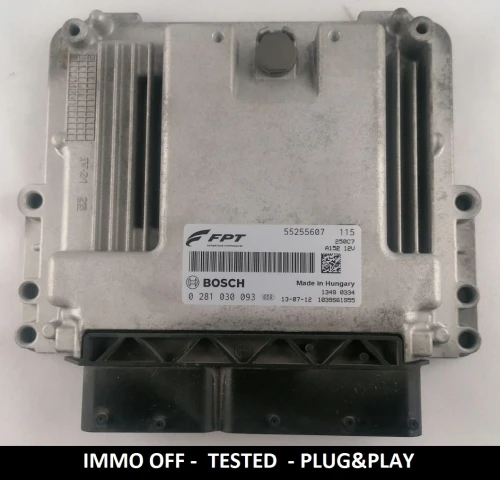 55255607 0281030093 Centralita de motor Bosch EDC17C49 Ducato Boxer Jumper 2.0 Virgin Plug and Play
