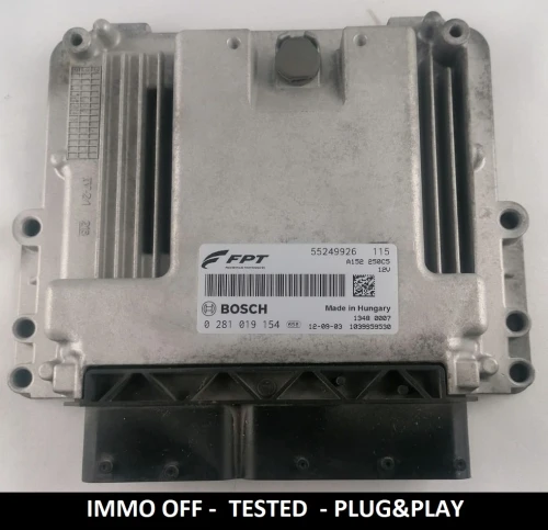 55249926 0281019154 centralita de motor Bosch Fiat Ducato