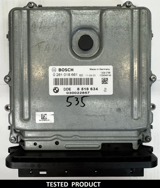 8518634 0281018661 sterownik silnika BMW 2.0 Diesel DDE8518634 F10 / F11